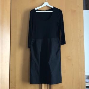DKNY black work dress.